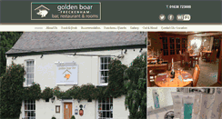 Desktop Screenshot of goldenboar.co.uk
